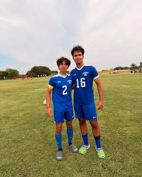 The Eagles boys’ soccer team, fall 2025.