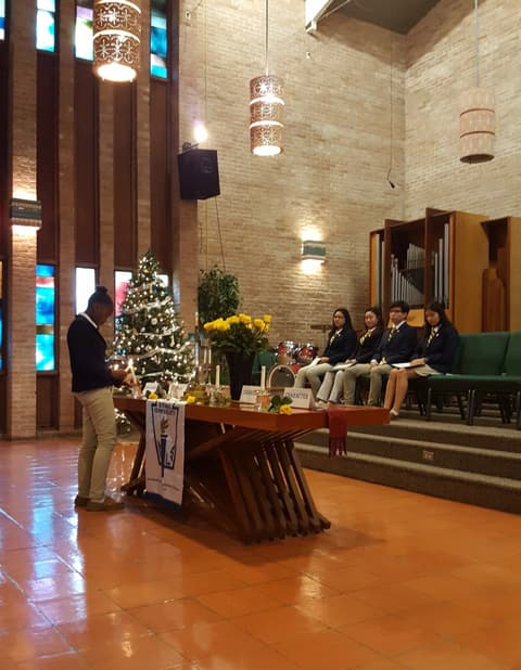 National Honor Society Induction, November 30, 2018.