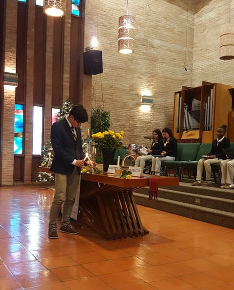 National Honor Society Induction, November 30, 2018.