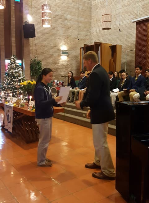 National Honor Society Induction, November 30, 2018.