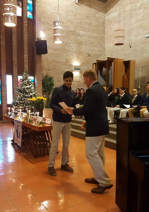 National Honor Society Induction, November 30, 2018.