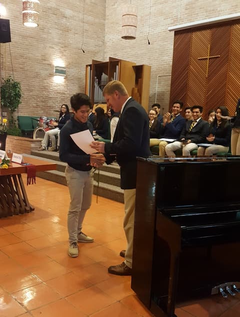 National Honor Society Induction, November 30, 2018.