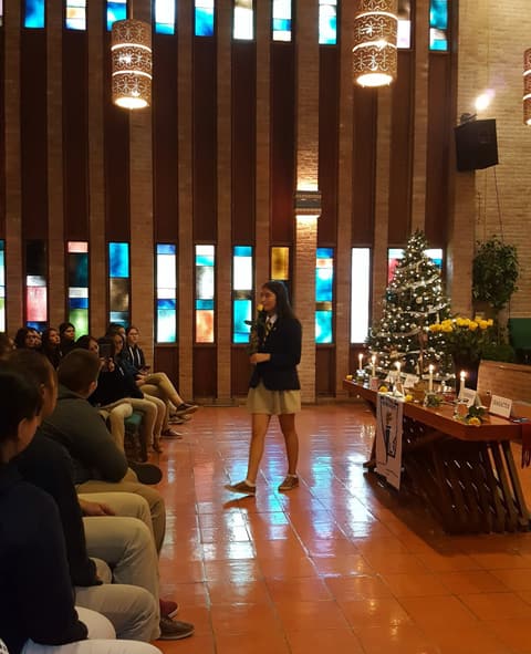 National Honor Society Induction, November 30, 2018.