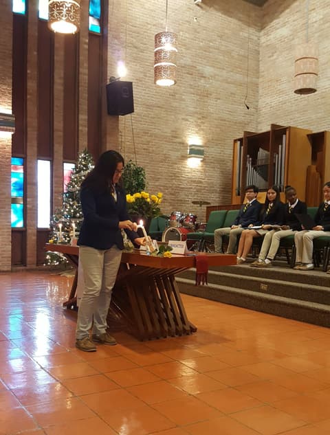 National Honor Society Induction, November 30, 2018.