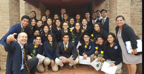National Honor Society Induction, November 30, 2018.