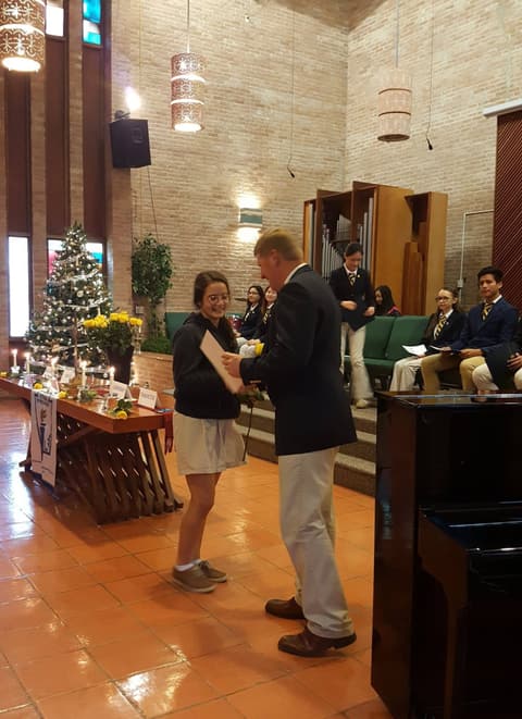 National Honor Society Induction, November 30, 2018.