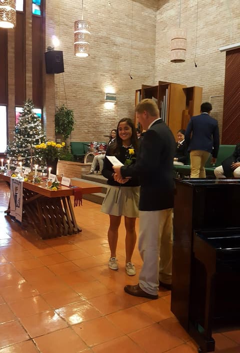 National Honor Society Induction, November 30, 2018.