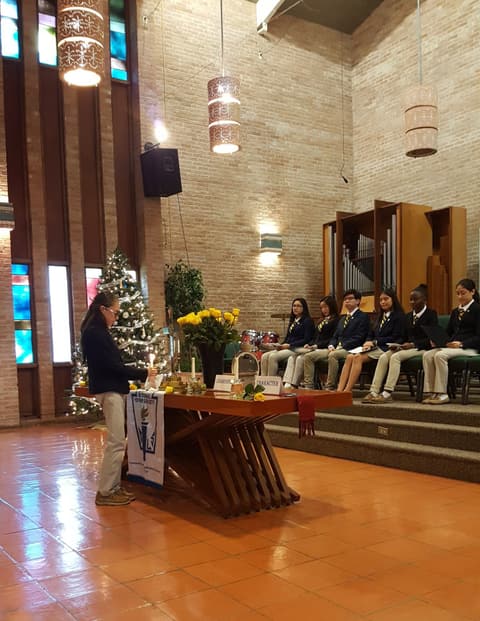National Honor Society Induction, November 30, 2018.