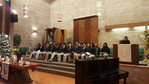 National Honor Society Induction, November 30, 2018.