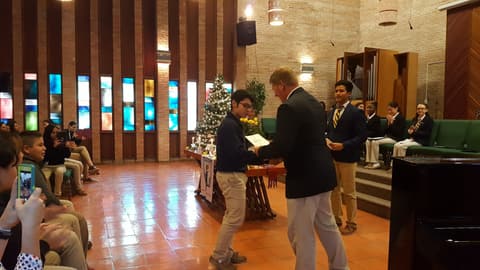 National Honor Society Induction, November 30, 2018.