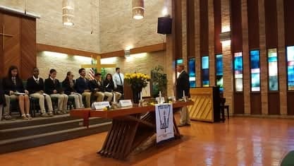 National Honor Society Induction, November 30, 2018.