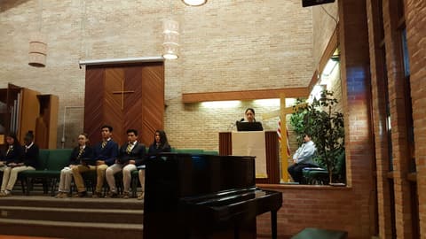 National Honor Society Induction, November 30, 2018.