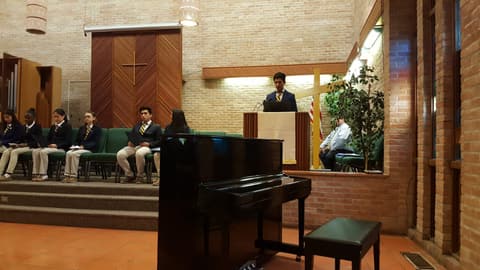 National Honor Society Induction, November 30, 2018.
