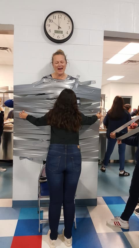 “Stuck for a Buck” Girls' Soccer Fundraiser.