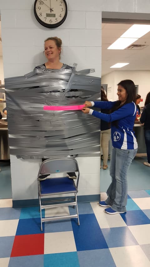 “Stuck for a Buck” Girls' Soccer Fundraiser.
