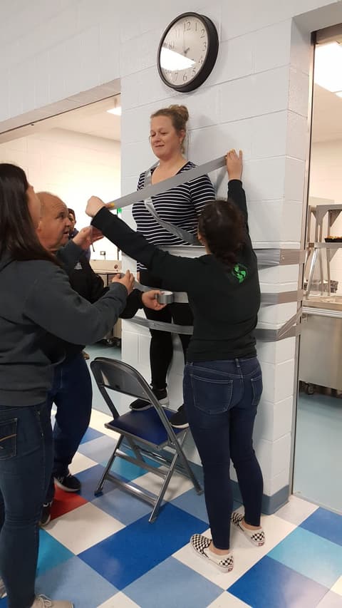 “Stuck for a Buck” Girls' Soccer Fundraiser.
