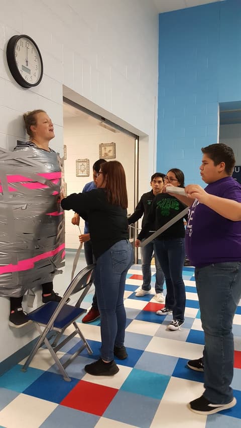 “Stuck for a Buck” Girls' Soccer Fundraiser.