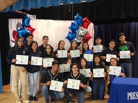 Academic Awards Assembly, May 10, 2019.