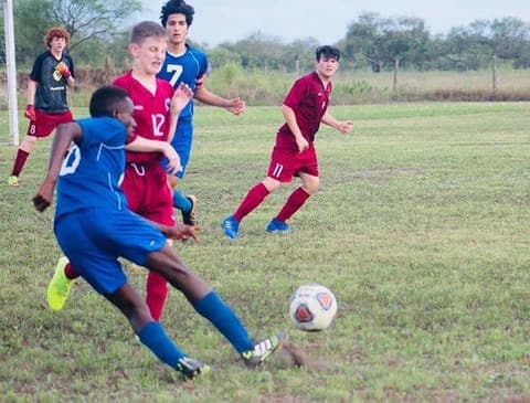 Boys' Soccer vs. Harvest Christian Academy, September 10, 2019.