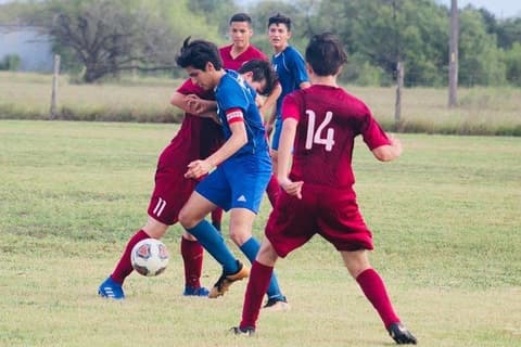 Boys' Soccer vs. Harvest Christian Academy, September 10, 2019.