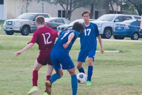 Boys' Soccer vs. Harvest Christian Academy, September 10, 2019.