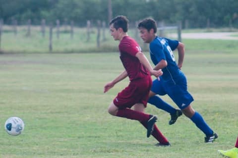 Boys' Soccer vs. Harvest Christian Academy, September 10, 2019.