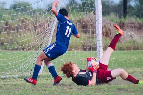 Boys' Soccer vs. Harvest Christian Academy, September 10, 2019.