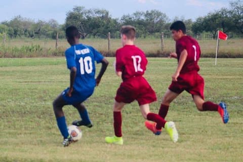 Boys' Soccer vs. Harvest Christian Academy, September 10, 2019.