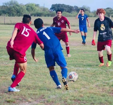 Boys' Soccer vs. Harvest Christian Academy, September 10, 2019.