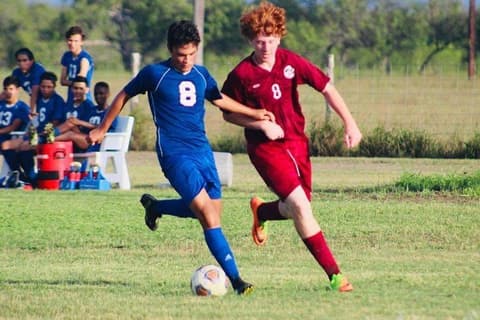 Boys' Soccer vs. Harvest Christian Academy, September 10, 2019.