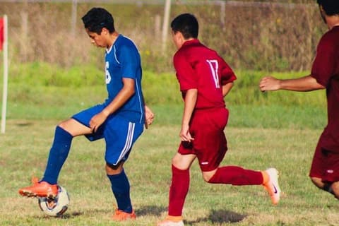 Boys' Soccer vs. Harvest Christian Academy, September 10, 2019.