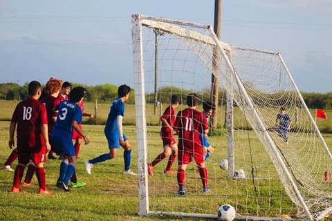 Boys' Soccer vs. Harvest Christian Academy, September 10, 2019.