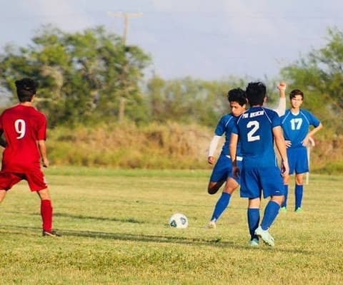 Boys' Soccer vs. Harvest Christian Academy, September 10, 2019.