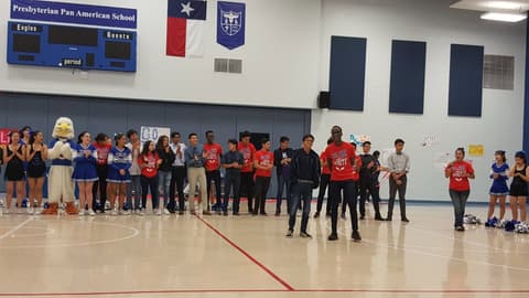 Pep Rally, September 13, 2019.