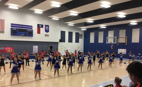 Pep Rally, September 13, 2019.