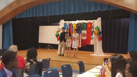 International Banquet, September 27, 2019.
