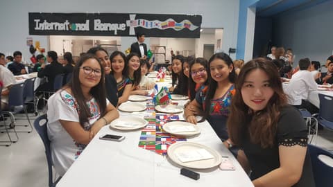 International Banquet, September 27, 2019.