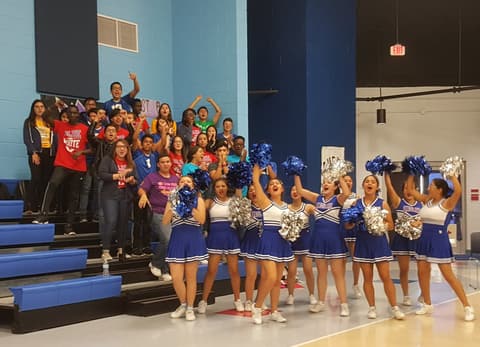 Homecoming Pep Rally, October 10, 2019.