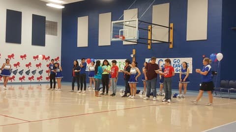 Homecoming Pep Rally, October 10, 2019.