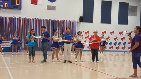 Homecoming Pep Rally, October 10, 2019.