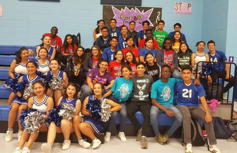Homecoming Pep Rally, October 10, 2019.