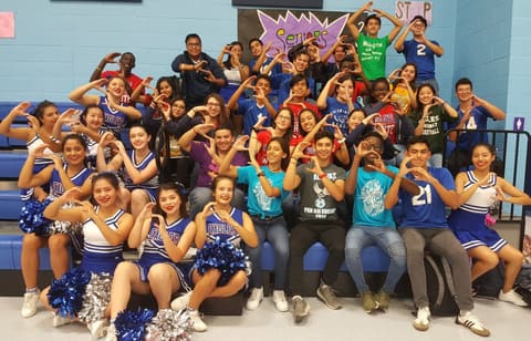 Homecoming Pep Rally, October 10, 2019.