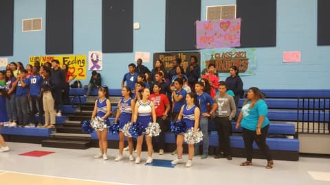 Homecoming Pep Rally, October 10, 2019.