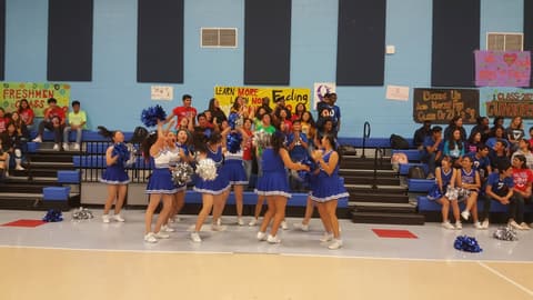 Homecoming Pep Rally, October 10, 2019.