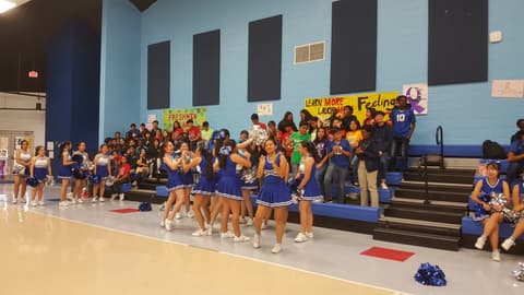 Homecoming Pep Rally, October 10, 2019.