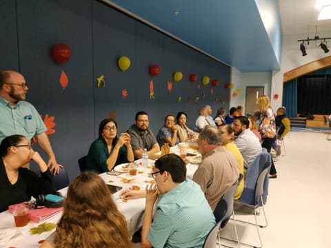 Thanksgiving Luncheon, November 26, 2019.