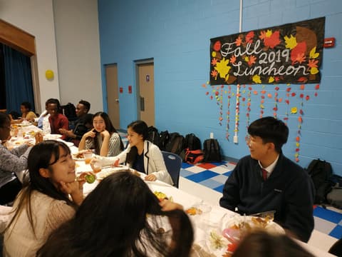 Thanksgiving Luncheon, November 26, 2019.