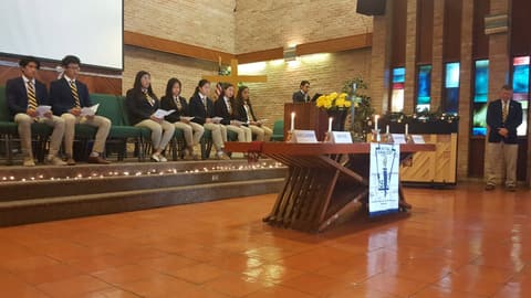 National Honor Society Induction Ceremony, December 2, 2019.