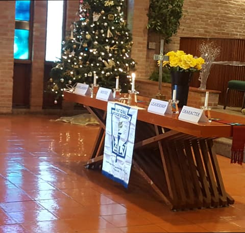 National Honor Society Induction Ceremony, December 2, 2019.