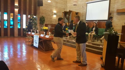 National Honor Society Induction Ceremony, December 2, 2019.